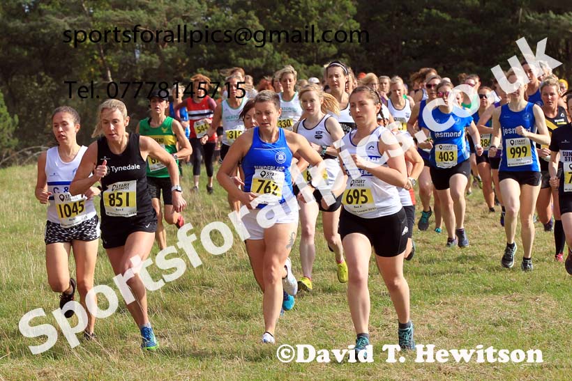 Senior womens 2022 NEHL Druridge Bay, Northumberland, Sunday, October 9th. Photo: David T. Hewitson/Sports for All Pics